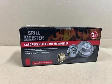 Sve za roštilj: Regulator pritiska za tečni gas (propan/butan) sa manometrom i — 5
