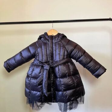 модная куртка: Ультра модный пуховичок для наших принцесс в черном цвете. Роскошного