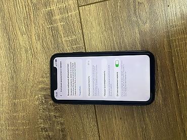 Apple iPhone: IPhone 11, Б/у, 128 ГБ, Черный, Чехол, 97 % — 13