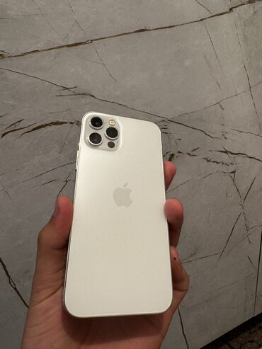 чехлы на iphone xs max: IPhone 12 Pro, Колдонулган, 128 ГБ, Ак, Куту, 77 %