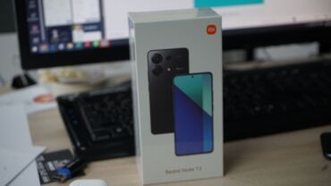 мобильные телефоны ксиаоми: Xiaomi, Redmi Note 13, Новый, 256 ГБ, цвет - Голубой, 2 SIM