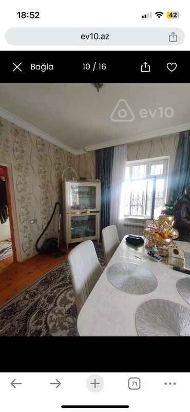 Bağ evlərinin satışı: Digah, 100 kv. m, 3 otaqlı, Hovuzsuz, Kanalizasiya, Kombi, Qaz — 8