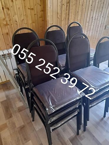 Masa və oturacaq dəstləri: Qonaq otağı üçün, Yeni, Açılmayan, Dördbucaq masa, 4 stul — 9