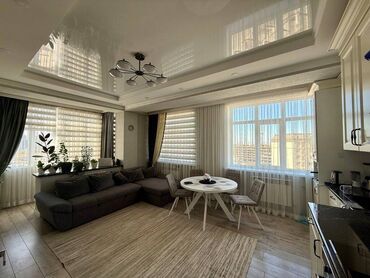 продам квартиру в кара балта кв победа 3 х комнатную: 3 комнаты, 76 м², Элитка, 7 этаж, Дизайнерский ремонт