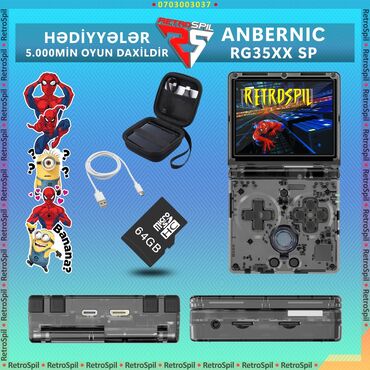 playstation 2 diskləri: Əl Oyun Konsolları və Aksesuarların Satışı 🌟 • Trimui Smart Pro
