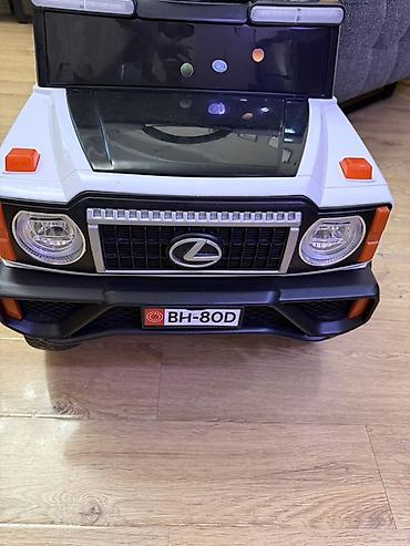 uşaq oyuncaqları robocar: Uşaq üçün elektrikli minik maşını – BH-80D modeli - Korpus: ağ-qara — 3