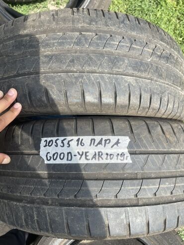 runx alex: Шиналар 205 / 55 / R 16, Жай, Колдонулган, Жуп, Жеңил унаалар, GoodYear