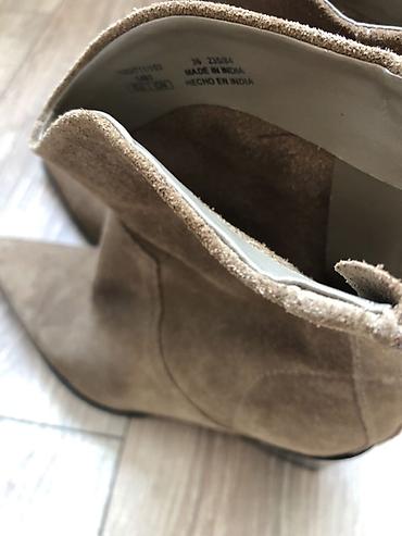 Босоножки, сандалии, шлепанцы: Bershka qadın sandaleti - Rəng: qara, laklı effekt - Model: nazik — 10