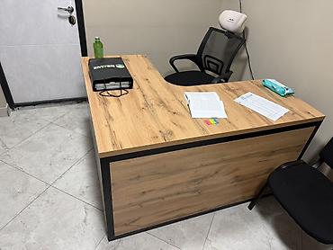 call center парта: Офисный стол L-образной формы • Размеры каждого стола: • длинная — 2