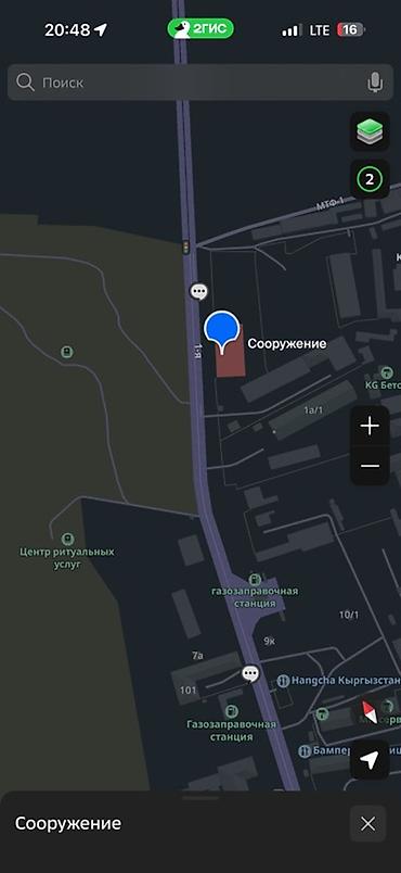 двадцатитонный контейнер: 1900 м², Первая линия, С отдельным входом, С высокими потолками — 1