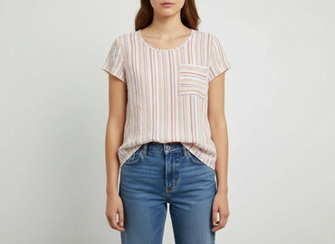 plisowane spódnice maxi: Women's blouse, size L