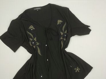 bluzki z dekoltem plus size: Women's blouse, size XL (EU 42)