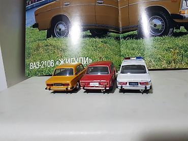 xrustal vaz: VAZ-2106 “Jiquli” kolleksiya model maşınları (1:43 miqyas) - Üçlü — 3