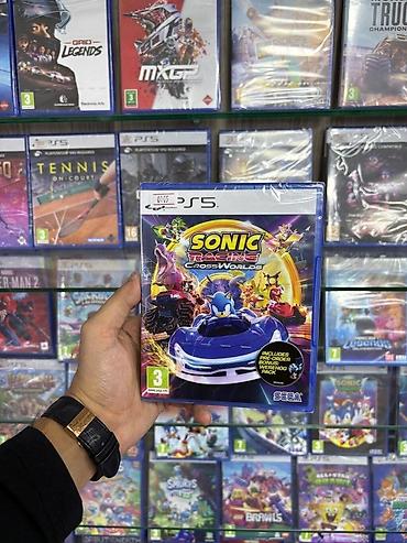 konsollar: PS5 "Sonic Racing" oyun diski ✅Taksit kartları (birkart, tamkart) ilə — 1