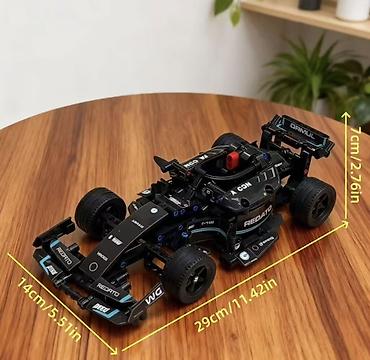 LEGO игрушки: Konstruksiya modelləri üçün qara Formula yarış maşını dəsti - Realist — 2