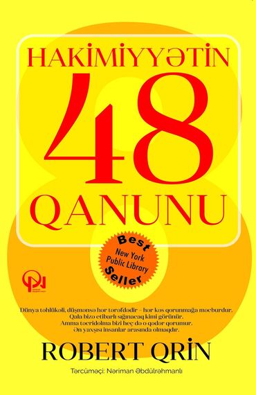 yojik qrup nedir: Robert Qrinin "Hakimiyyətin 48 qanunu" kitabı güc, təsir və
