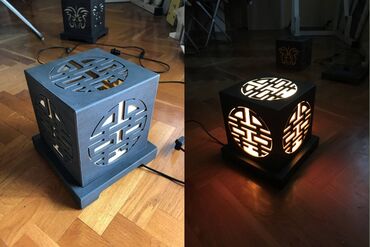 dodatak za secenje lima: Podna lampa, bоја - Siva, Upotrebljenо