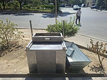 Оборудование для ресторанов, кафе: Paslanmayan poladdan hazırlanmış peşəkar şiş kabab/şamıyaxan mangal — 2