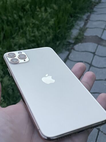 Apple iPhone: IPhone 11 Pro Max, Б/у, 256 ГБ, Золотой, Коробка, 76 %