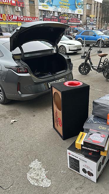 qapi dinamiki: Dinamiklər və sabvuferlər, Yeni, Alüminium, Türkiyə, Pulsuz çatdırılma — 1