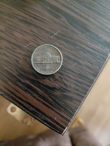 Коллекционные ложки: ABŞ “Jefferson Nickel” 5 sentlik sikkə - Növ: ABŞ 5 sent (nickel) -
