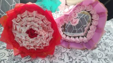 cuce ucun yem qablari: Gül pul puketleri sfarişle her qiymete yığılır müşderi isdeyne göre