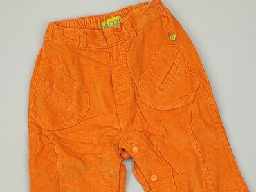 pomarańczowe legginsy: Spodnie dresowe, 9-12 m, stan - Bardzo dobry
