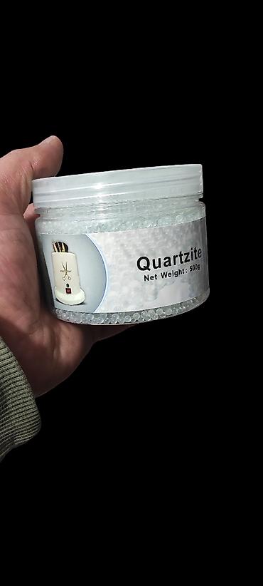 quartz: Quartzite şüşə muncuqlar – 500 q Məhsul təsviri: - Tərkib: şəffaf — 1
