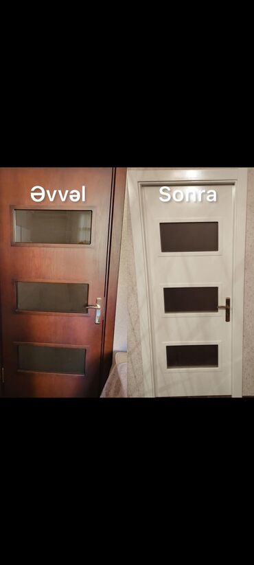 Qapıların rənglənməsi: Mebellerin temiri ve renglenmesi Hernov mebelin temiri renglenmesi ve — 10