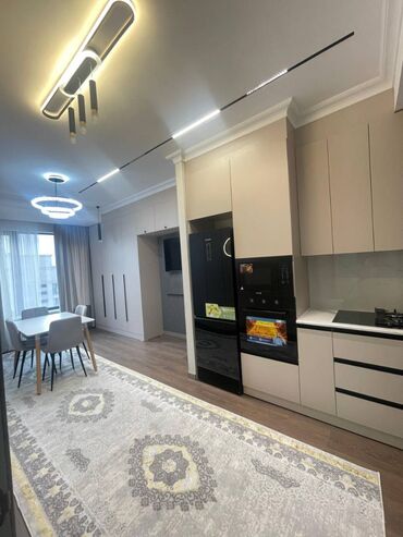 квартира элебаева: 1 комната, 41 м², Элитка, 12 этаж, Дизайнерский ремонт