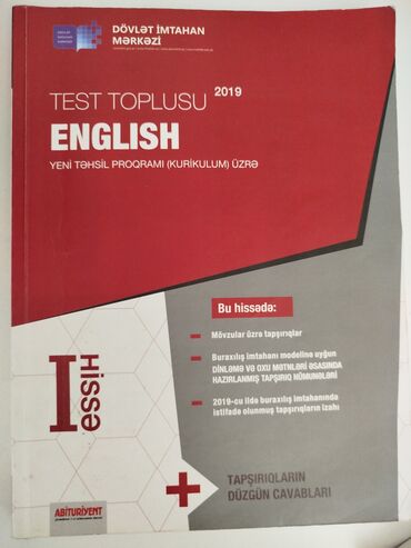 inşalar toplusu: İnglis dili test toplusu 1 hisse