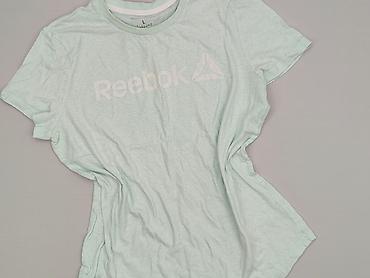 czarne dresy: Reebok, T-shirt damski, rozmiar L — 1