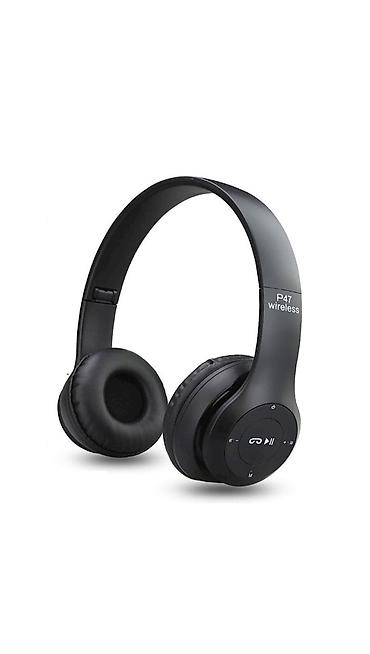 aux bluetooth: Yeni Simsiz (Bluetooth) Qulaqcıqlar, rəng - Qara — 1
