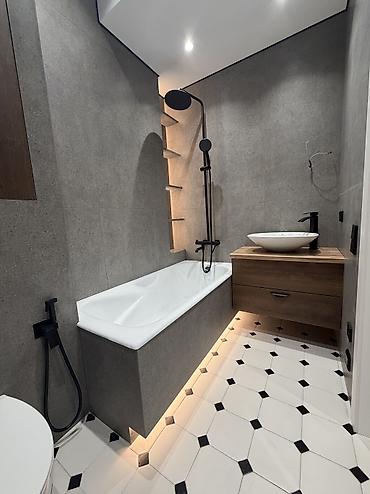 archa group: 3 комнаты, 65 м², Ак-Кеме Элитка, 3 этаж, Дизайнерский ремонт — 7