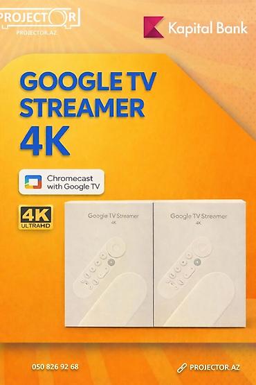 apple tv 4th: Google TV Streamer 4K + Chromecast with Google TV - 4K Ultra HD — 1