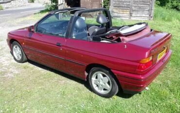Ford: Ford Escort: 1992 г., 1.6 л, Механика, Бензин, Кабриолет