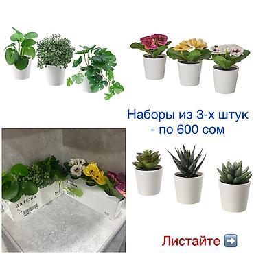 Декор и интерьер: Искусственные цветы в горшочках!!!

Высота 22см и 15см — 2