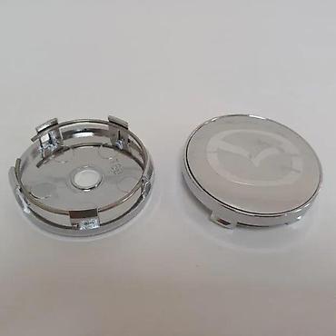 Gume i felne: ČEPOVI POKLOPCI ZA FELNE MAZDA 60 MM / 57 MM - SIVI | NA SLICI JE — 1