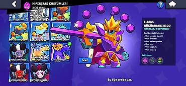 dvd oyun: Brawl Stars hesabı – yüksək səviyyəli, zəngin kontentli — 8