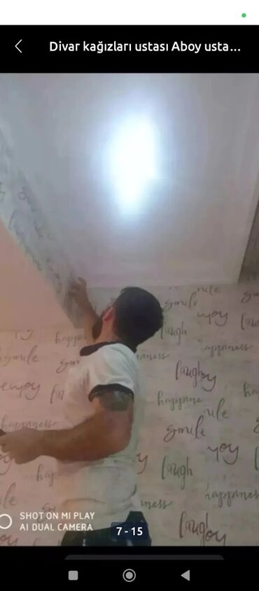 Əməkdaş axtarışı (vakansiyalar): Aboy laminat işləri görürük peşəkar ustalariq gözəl keyfiyyətli iş