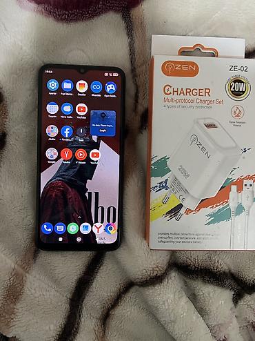poco f8: Poco M5, 128 GB, rəng - Qara, Face ID — 2