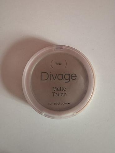 Divage Matte Touch – kompak pudra - Nəticə: təbii mat örtük