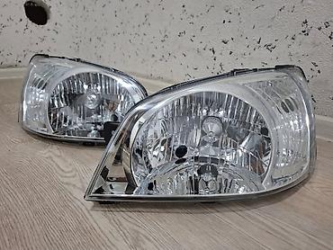 света диоды: Комплект передних фар Hyundai Новый, Аналог, Китай — 1