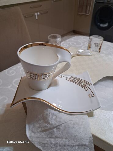 Çay dəstləri və servizlər: Çay dəsti, rəng - Ağ — 5