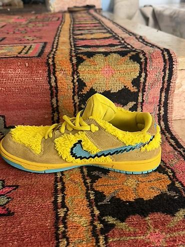 nike sb: Nike SB Dunk Low “Grateful Dead Bears” – Sarı/Mavi - Model: Nike SB — 3