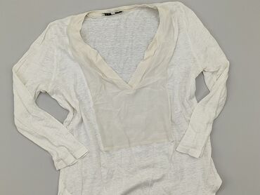 bluzki z długim rękawem bawełniane: Blouse, L (EU 40), condition - Good