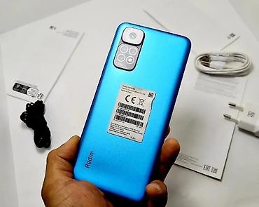 Redmi: Redmi, Redmi Note 11, Б/у, 128 ГБ, цвет - Синий, 1 SIM, 2 SIM, eSIM — 11