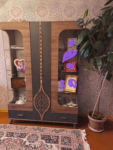 cerez: Endirim olacaq Vitrinli şkaf – qonaq otağı üçün dekorativ və — 1