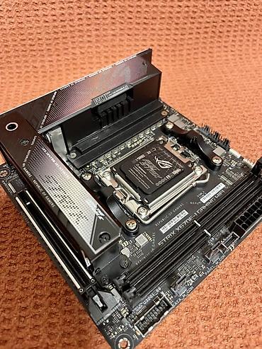 Материнские платы: Материнская плата, Б/у, AMD, AM5, Mini-ATX, Для ПК — 3