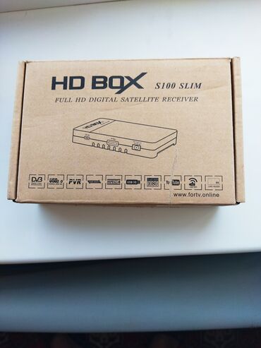 Аксессуары для ТВ и видео: Спутниковый ресивер HD BOX S100 slim работает со всеми картами и по